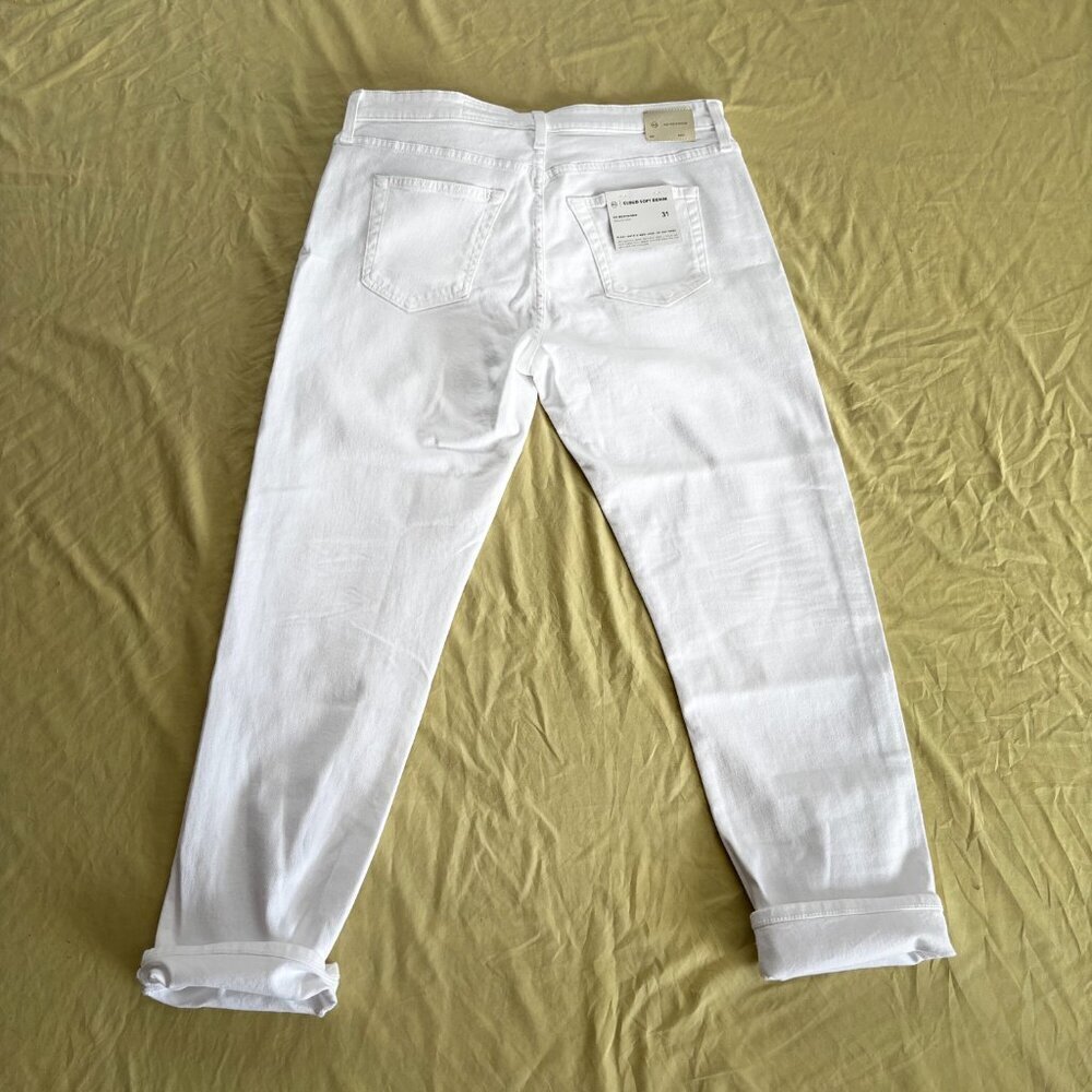 AG | Cloud Soft Denim Ex-Boyfriend | White | Size 31 | NWT - Picture 7 of 16